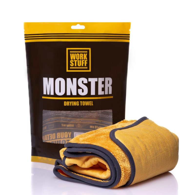 WORKSTUFF - Monster ΣΥΝΘΕΤΙΚΗ ΠΕΤΣΕΤΑ Στεγνώματος Αυτοκινήτου 90x73cm – πετσέτα μικροϊνών αυτοκινήτου