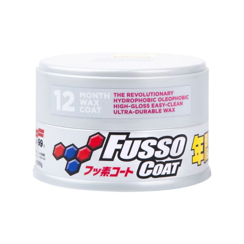 SOFT99 - Σκληρό Κερί Σφραγιστικό New Fusso Coat Wax Light 200gr – καθαρισμός εξωτερικού αυτοκινήτου