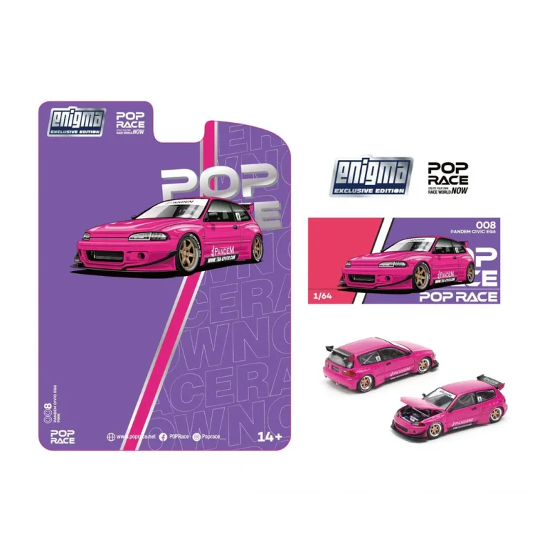 HONDA CIVIC EG6 PANDEM PINK
