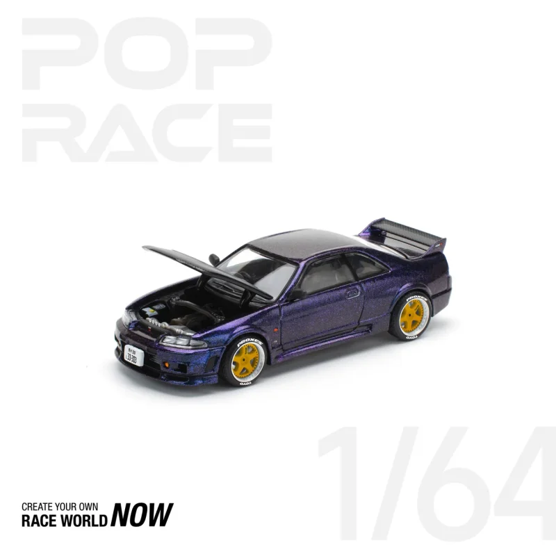 NISSAN GT-R R33 NISMO - MIDNIGHT PURPLE – μοντελάκι αυτοκινήτου 1:64