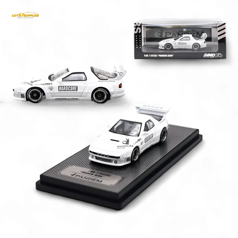 MAZDA RX-7 FC3S PANDEM AERO WHITE – μοντελάκι αυτοκινήτου 1:64