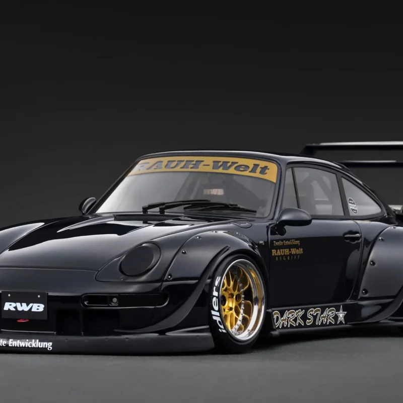 PORSCHE 993 RWB 1:18 - BLACK METALLIC - Product view 1