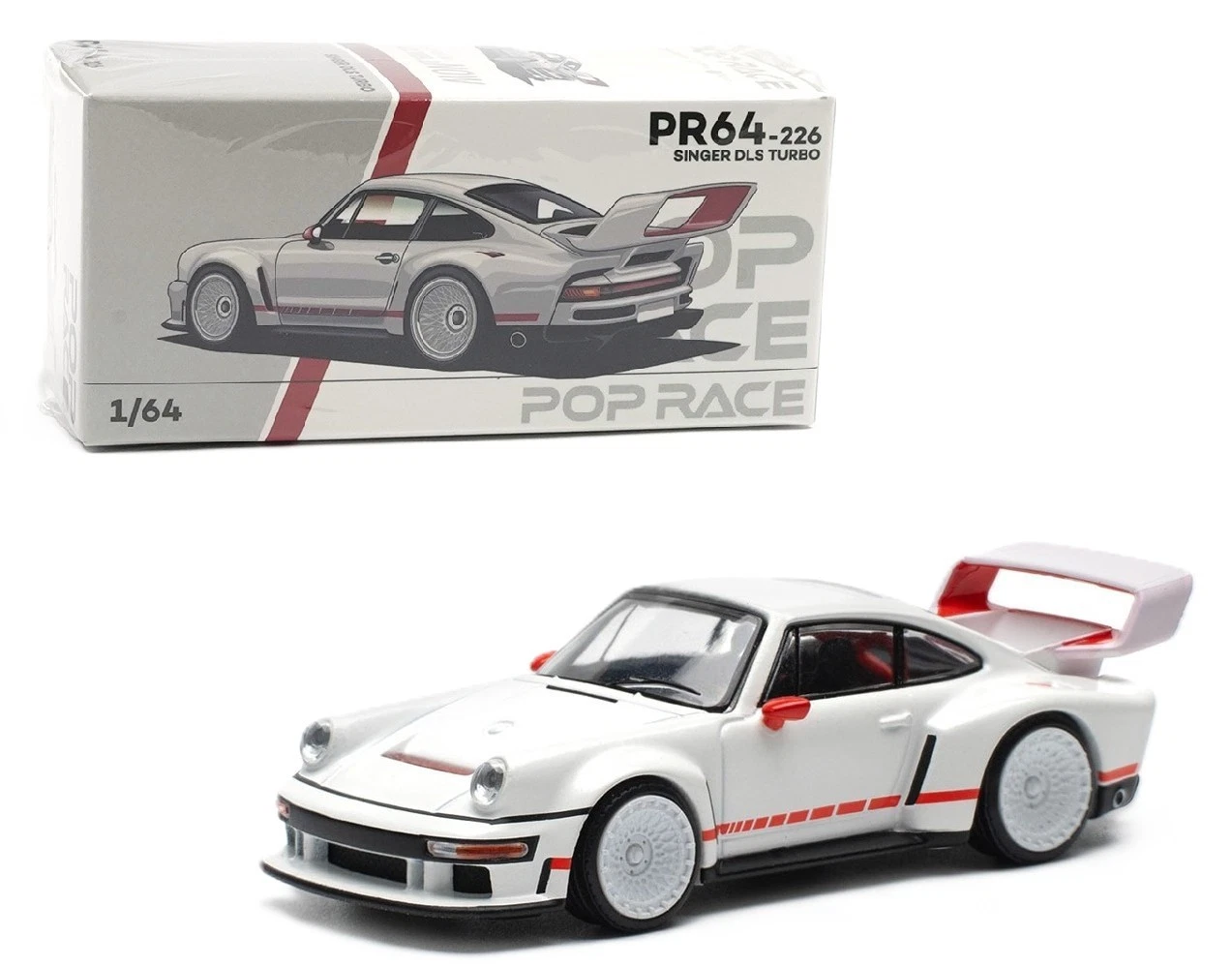 Porsche 911 Singer DLS Turbo diecast 1:64 συλλεκτικό restomod