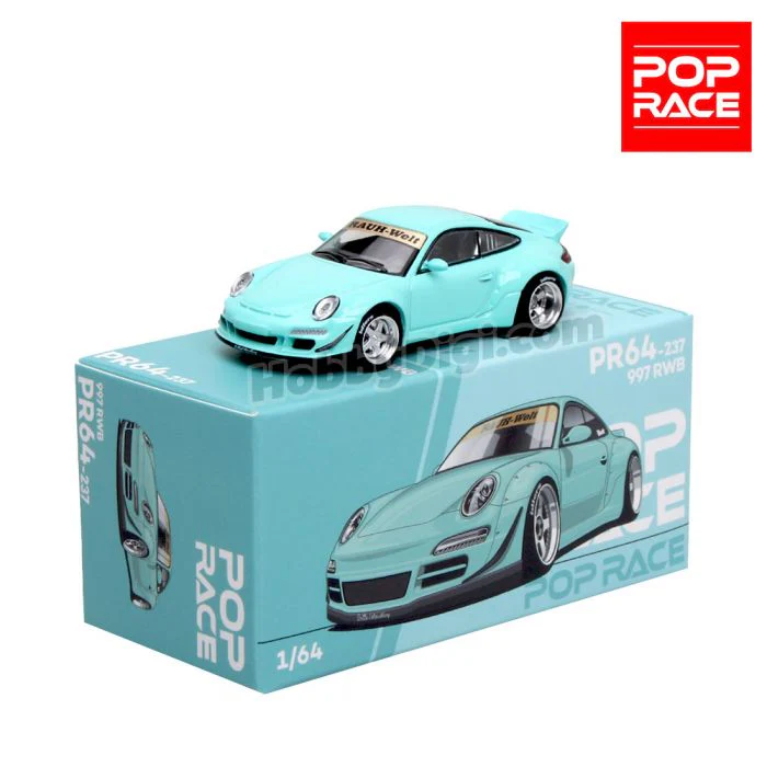 Porsche 997 RWB Rauh-Welt Begriff diecast 1:64 wide-body collector